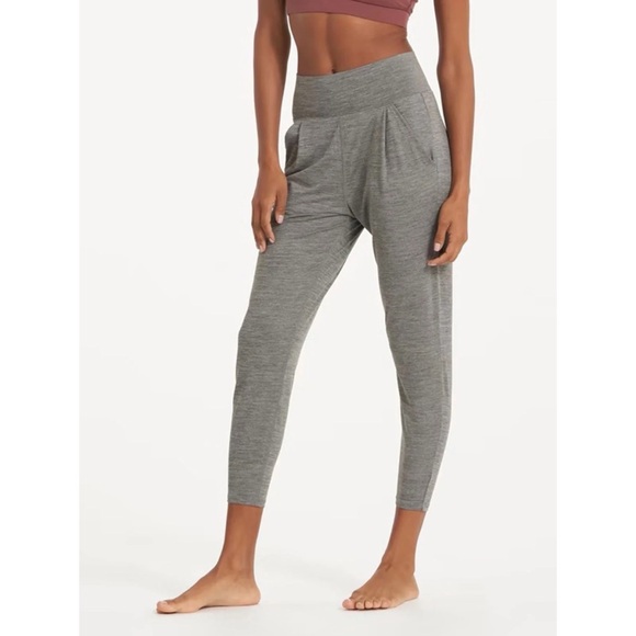 Vuori Pants - Vuori Lux At Ease Harem Pants Heather Gray women's medium